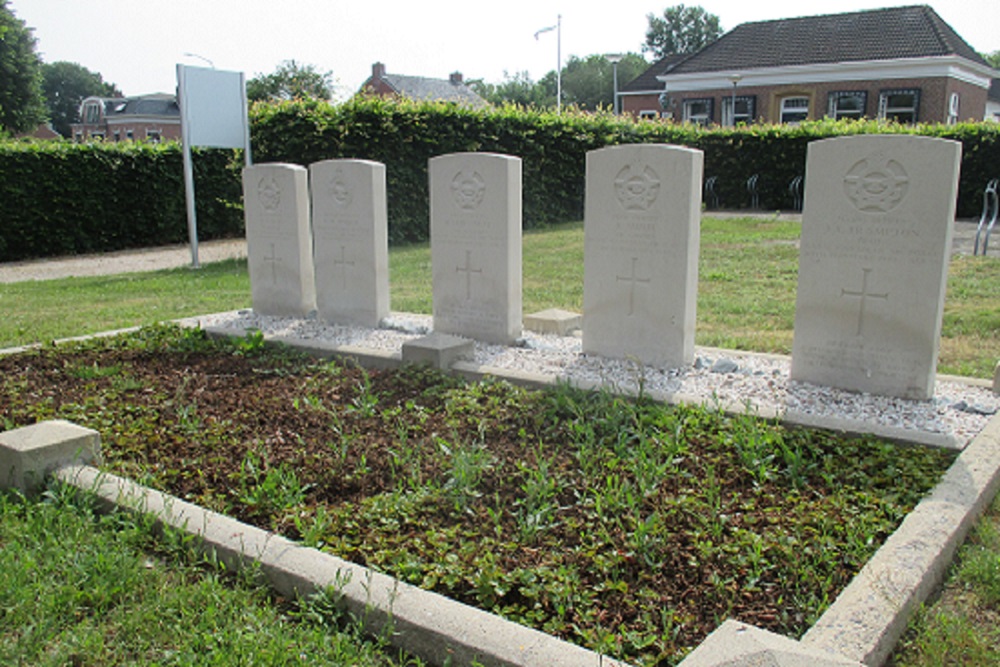 Oorlogsgraven van het Gemenebest Protestantse Begraafplaats Kropswolde #2