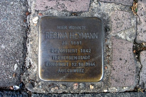 Stolperstein Rheingasse 11-13