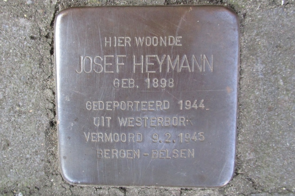 Stolpersteine Andreas Bonnstraat 32 #2