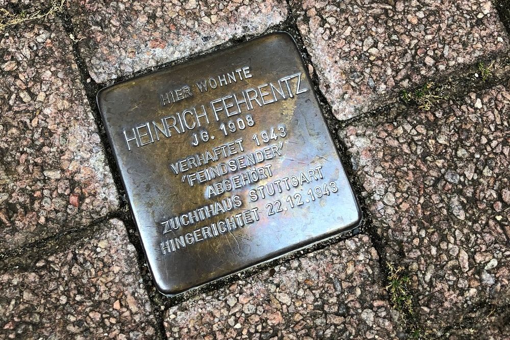 Stolperstein Dreiknigstrae 15