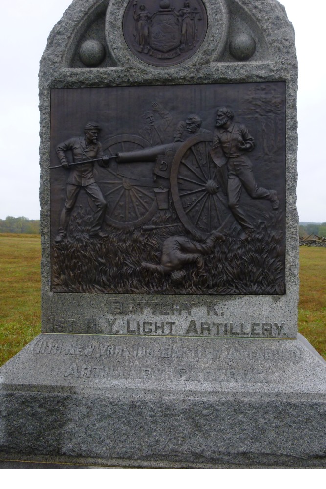 Monument 1st New York Light Artillery - Battery K #2