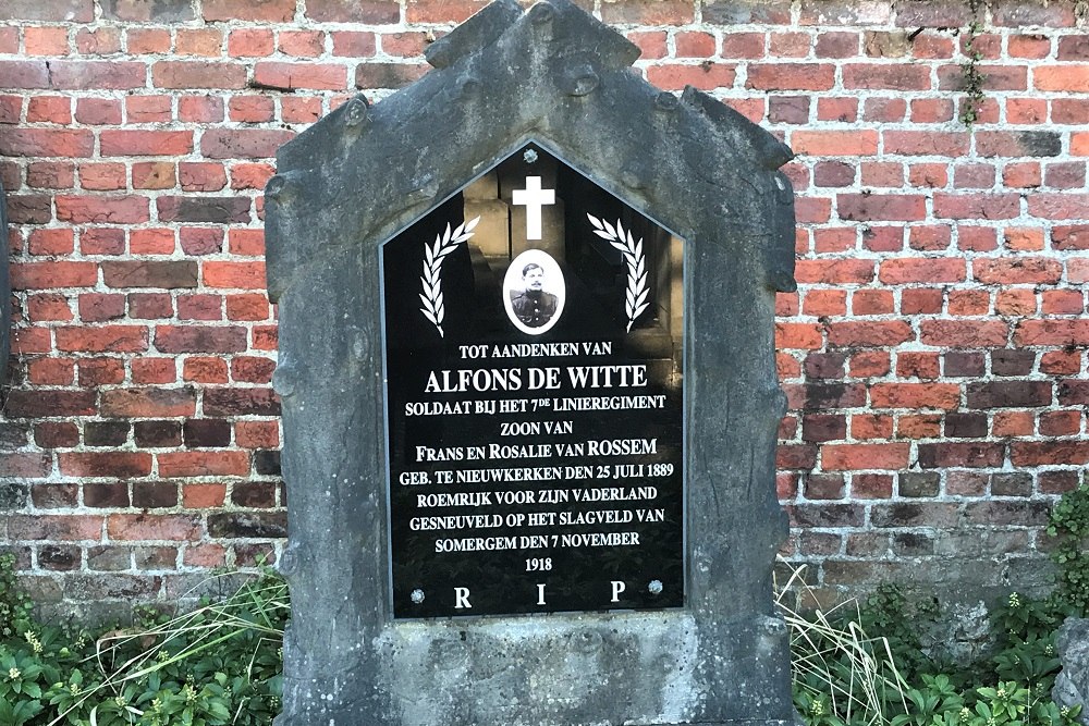 Belgische Oorlogsgraven Nieuwkerken-Waas #3