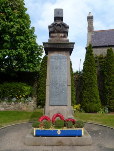 War Memorial Coldingham #1