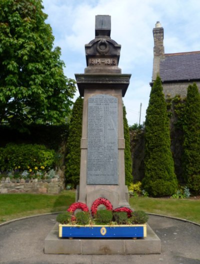 Oorlogsmonument Coldingham