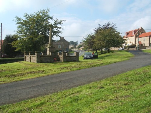 Oorlogsmonument Hamsterley #1