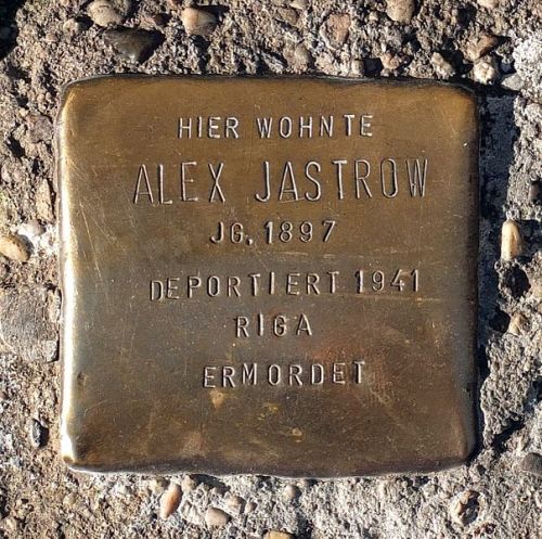 Stumbling Stones Rosenthaler Straße 32 #1