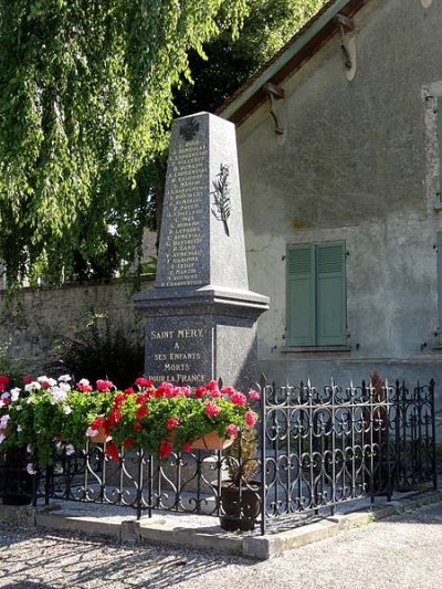 Oorlogsmonument Saint-Mry