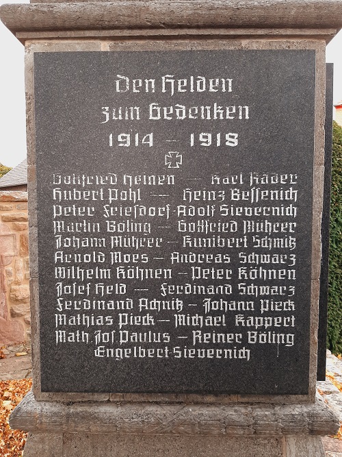 War Memorial Gladbach #3