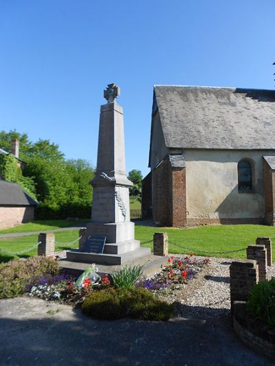 Oorlogsmonument Haudricourt #1