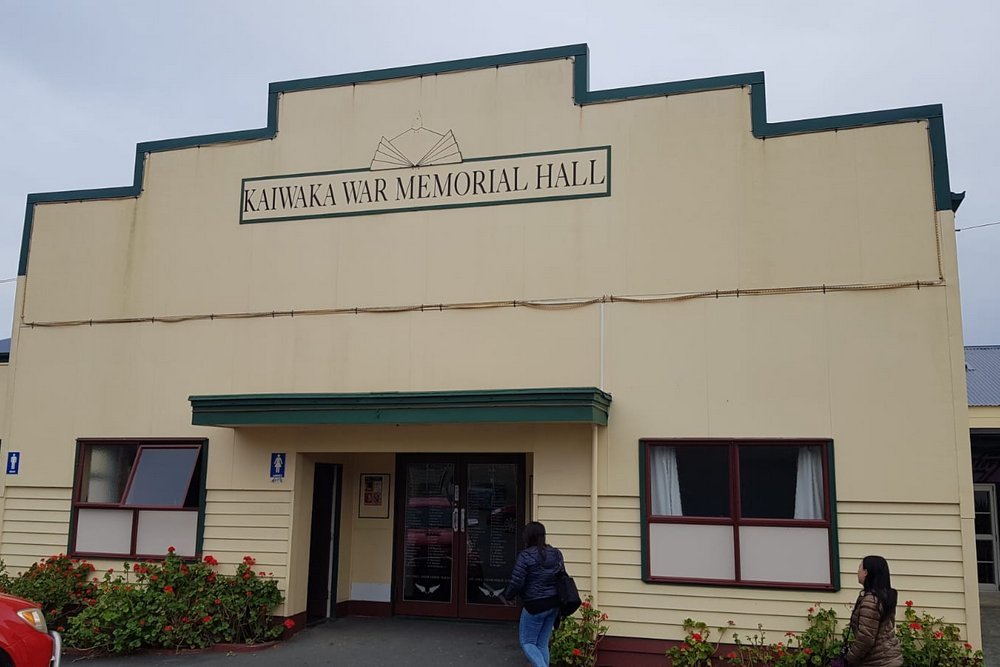 Erelijsten Kaiwaka War Memorial Hall #1