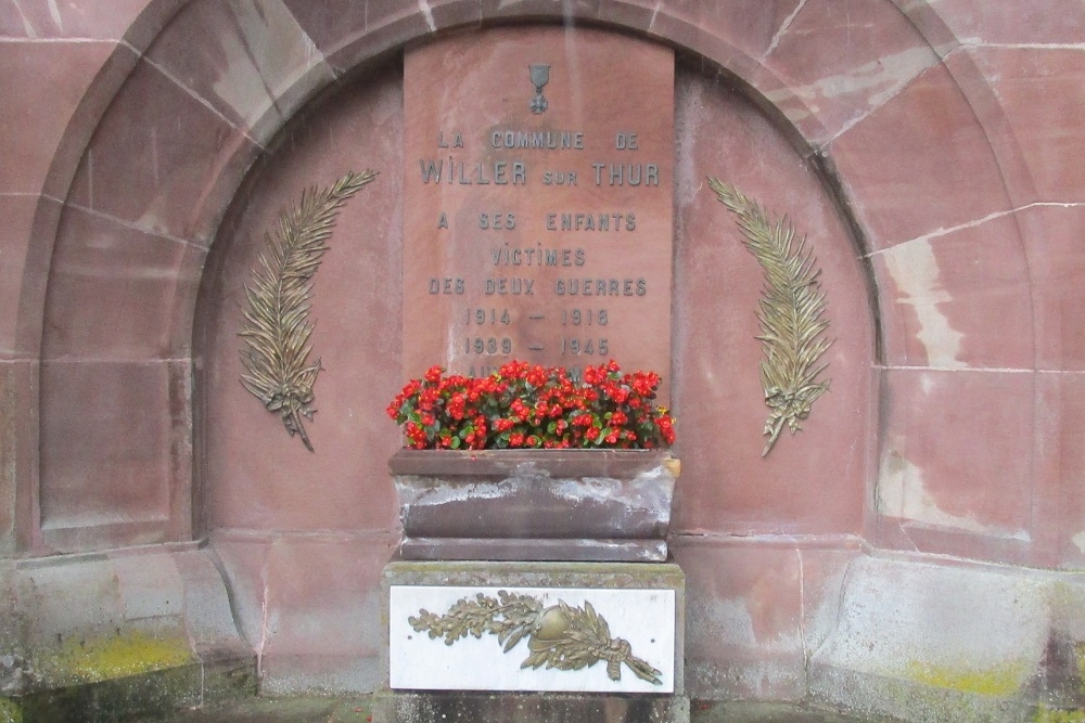 Oorlogsmonument Willer-sur-Thur #2