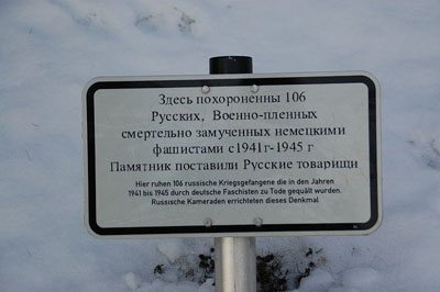Mass Grave Soviet Prisoners of War Hrth-Knapsack #4