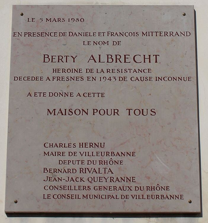 Memorial Berty Albrecht #1