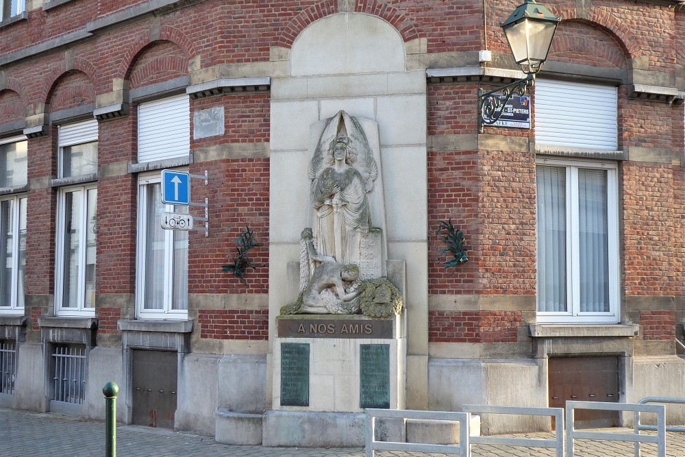 Monument to the Students of the Municipal Schools of Etterbeek Who Died for the Fatherland