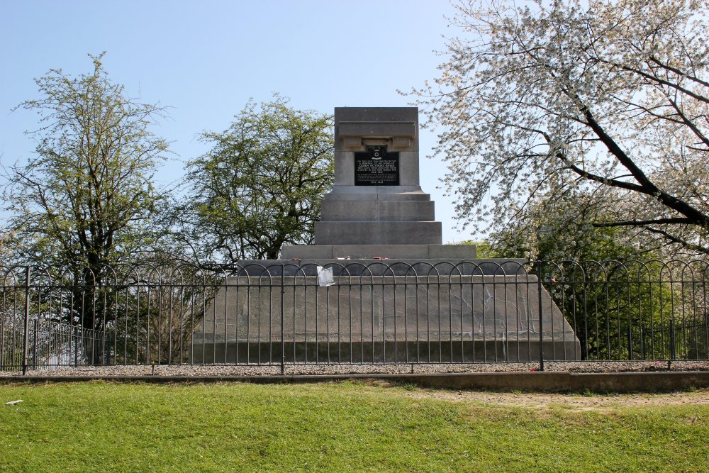 Monument Queen Victoria's Rifles Hill 60 #1