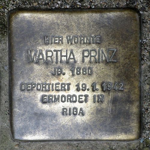 Stolperstein Inselstraße 11
