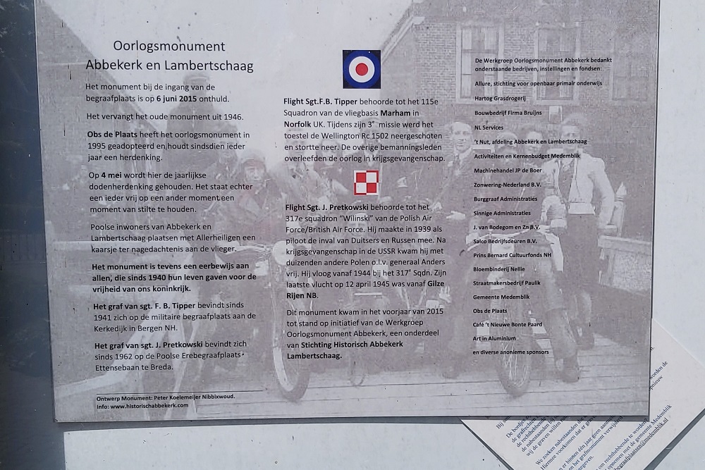 Monument Spitfire Piloten