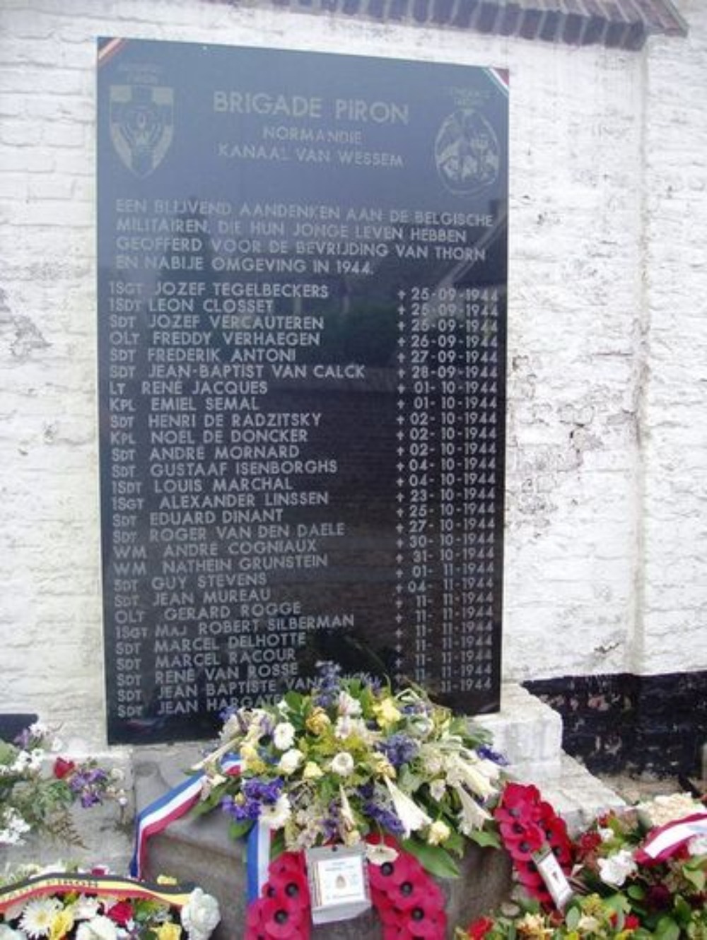 Monument Belgische Militairen Thorn #2