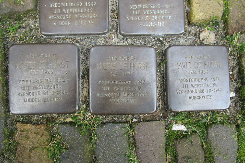 Stolpersteine Kerkstraat 9a #3