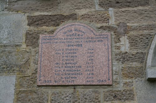 Oorlogsmonument Stormfontfield