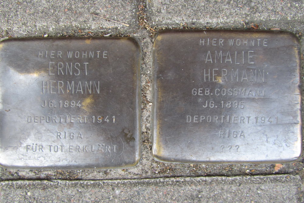 Stolpersteine Hohe Pforte 22 #3