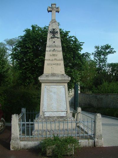 Oorlogsmonument Saint-Coutant-le-Grand #1