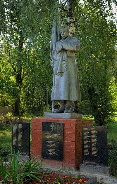 Mass Grave Soviet Soldiers Yasnogorodka