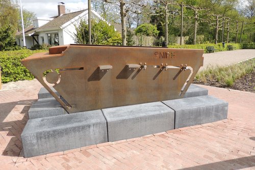 Monument Buffalo amphibious vehicle #3