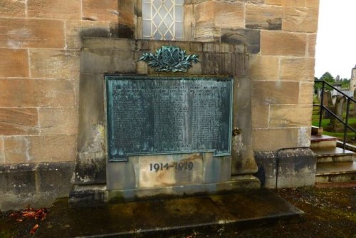 Oorlogsmonument Polmont #1