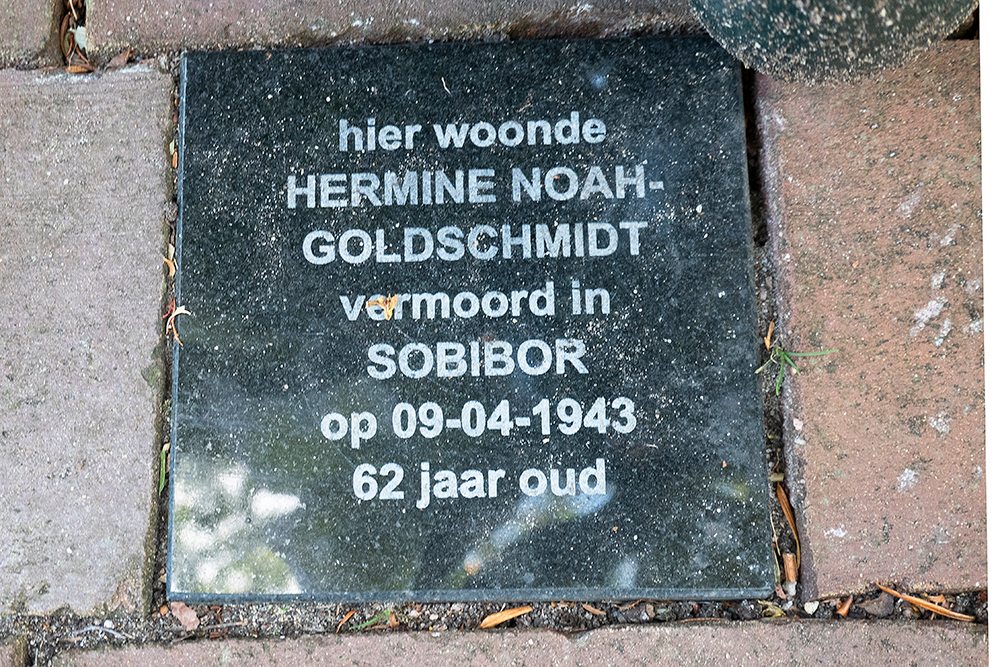 Memorial Stones Timorstraat 17 #3