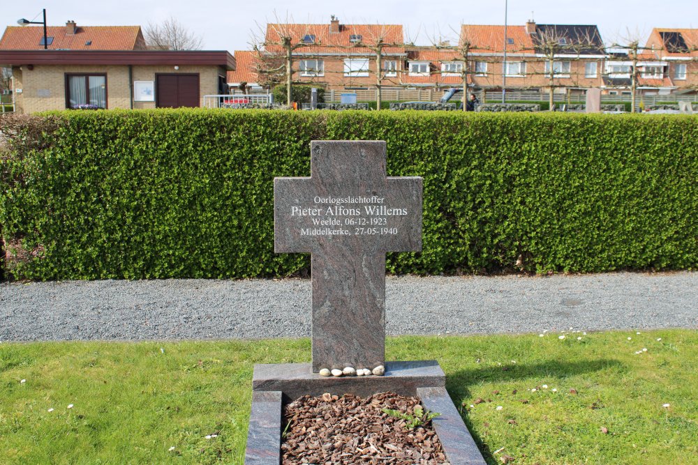 Belgische Oorlogsgraven Middelkerke	 #5