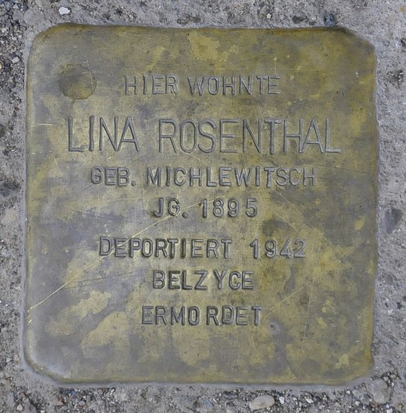 Stumbling Stone Lucas-Cranach-Straße 1