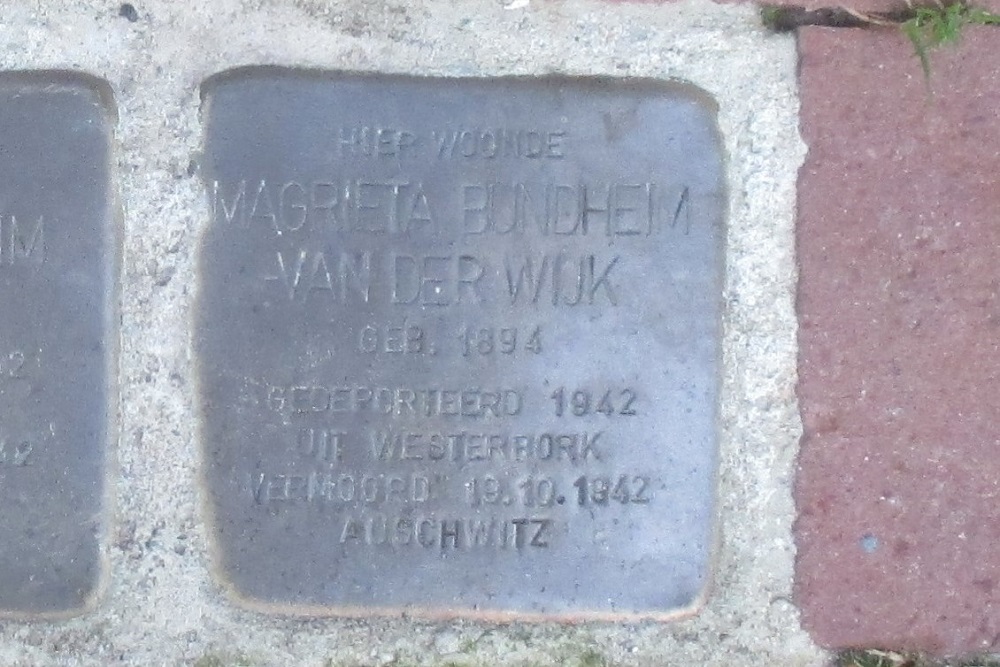 Stolpersteine Rolderstraat 11 #3