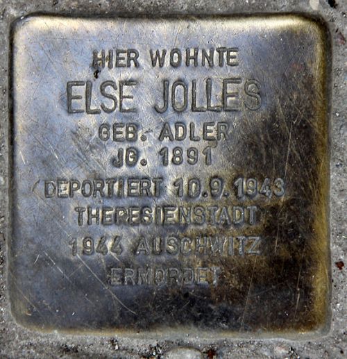 Stolpersteine Sanderstrae 20