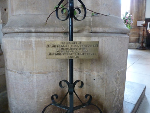 Monument Majoor Bernard Alexander Wilson