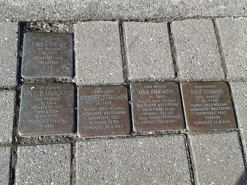 Stolpersteine Speelberger Strae 61 #1