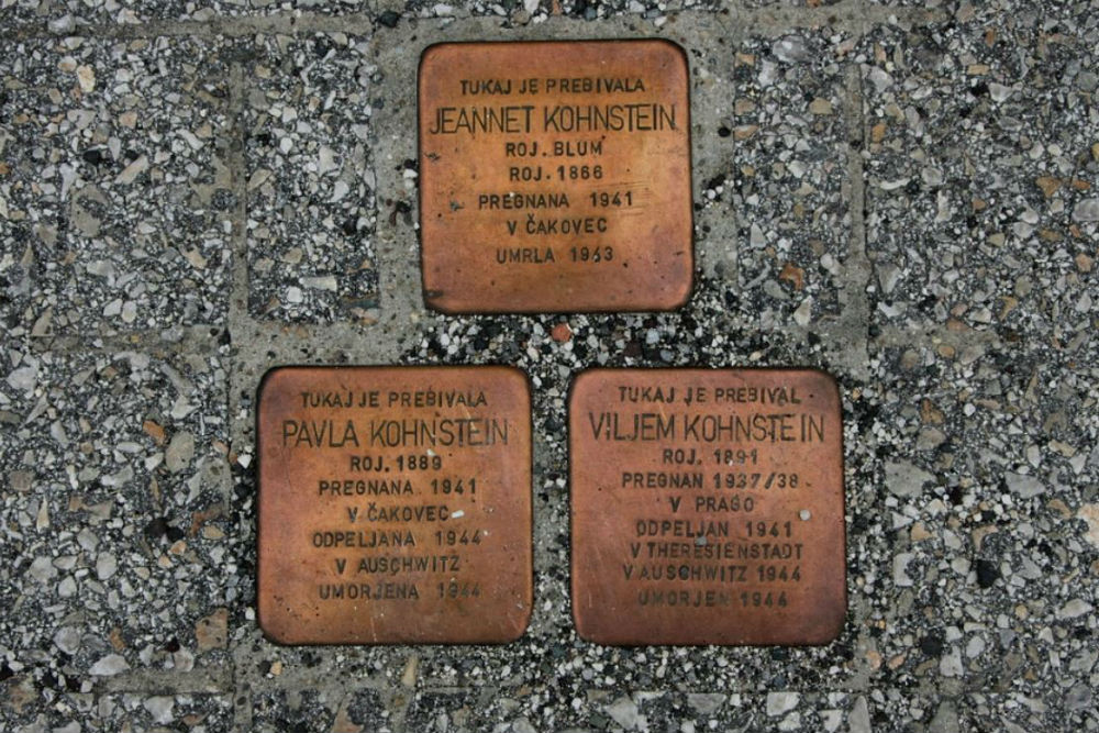 Stolpersteine Borcev za severno mejo 4 #1