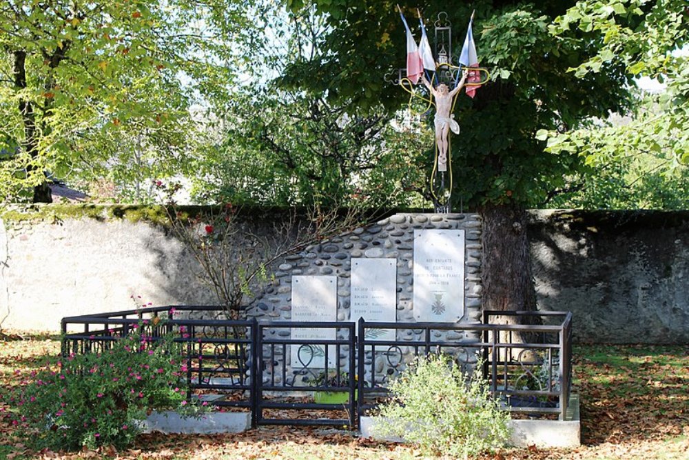 Monument Eerste Wereldoorlog Cantaous