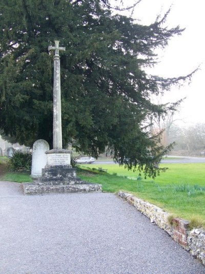 War Memorial Coombe Bissett #1
