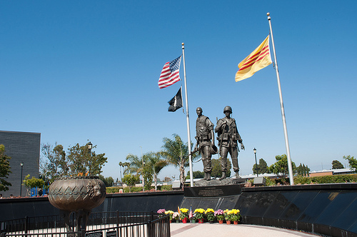 Monument Vietnam-Oorlog Westminster