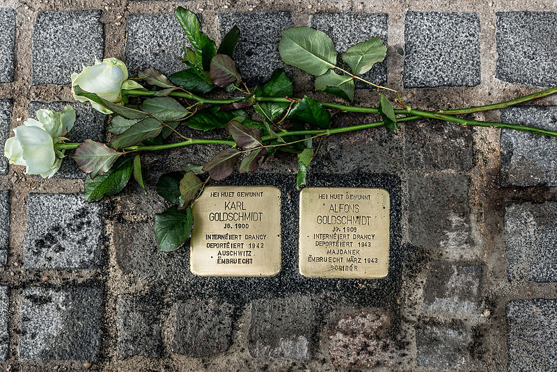 Stumbling Stones 17 Rue de la Grve nationale #1