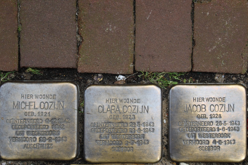 Stumbling Stones Nieuwe Amstelstraat 8 #4