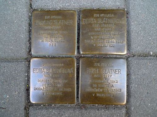 Stolpersteine Tyrova 1823/12