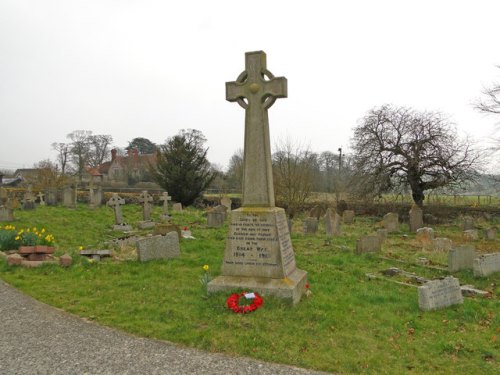 War Memorial Creeting St. Mary #1