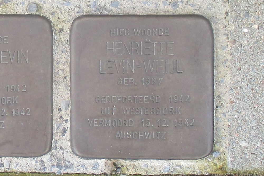 Stolpersteine Schoolstraat 13 #3