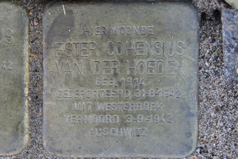 Stumbling Stones Zaagmolenkade 28 #3
