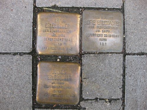 Stumbling Stones Melanchthonstraße 49
