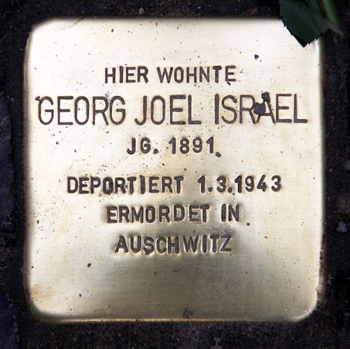 Stolpersteine Ludwigkirchstrae 12 #3