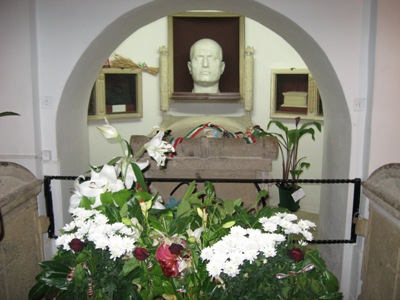 Memorial Tomb Benito Mussolini