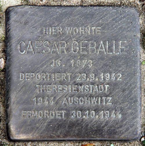 Stolpersteine Bielefelder Strae 21